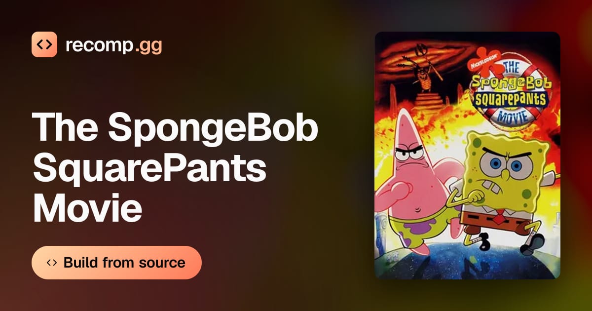 The SpongeBob SquarePants Movie: decompilation · recomp.gg