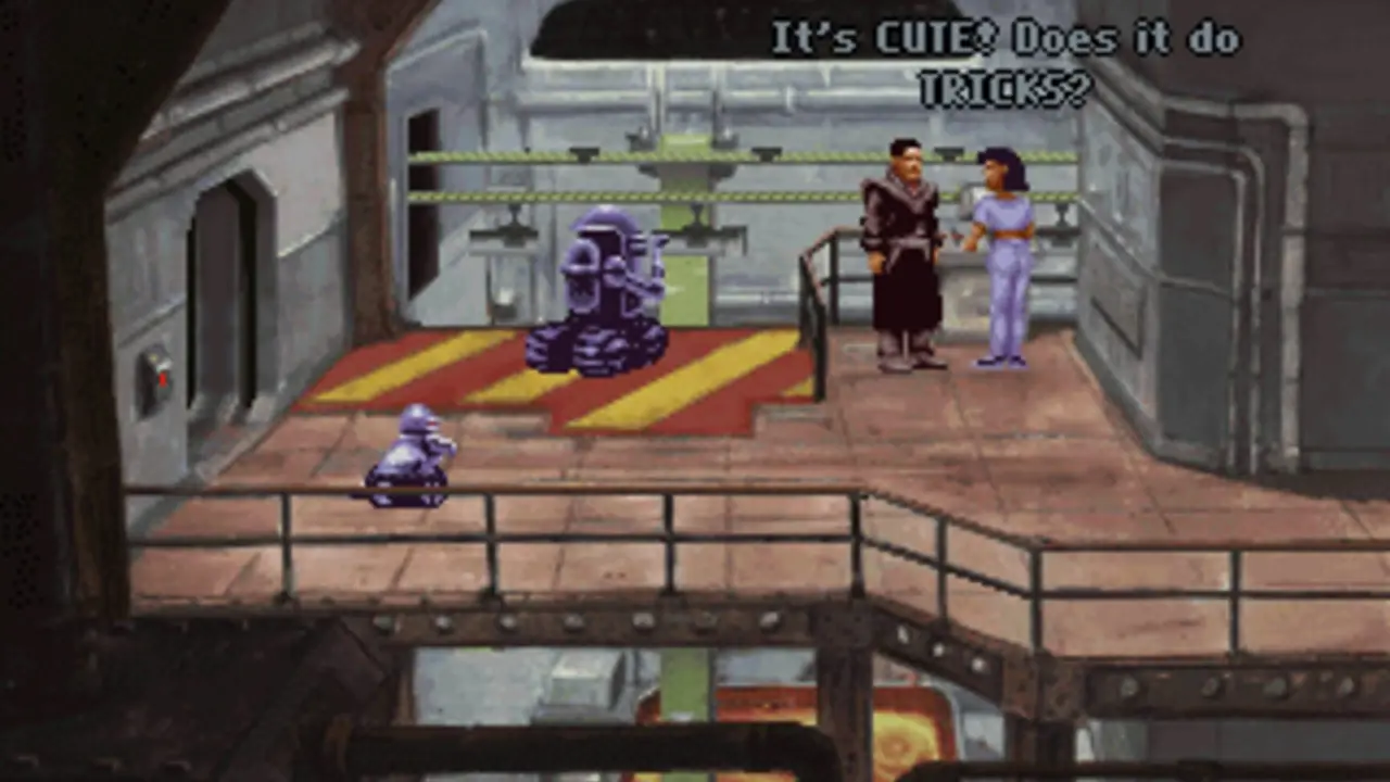 Beneath a Steel Sky, screenshot 1 of 3