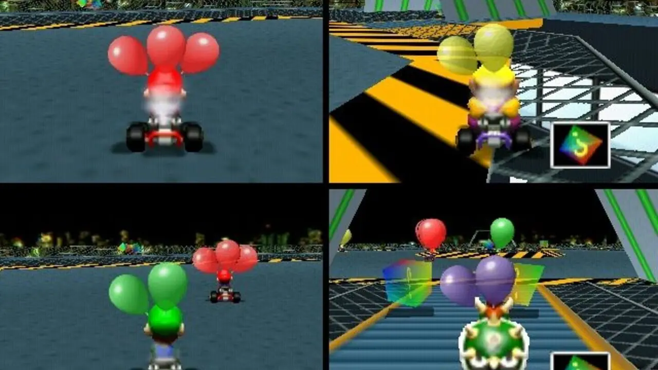 Mario Kart 64, screenshot 2 of 3