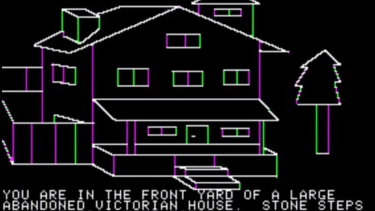 Mystery House, screenshot 1 of 3