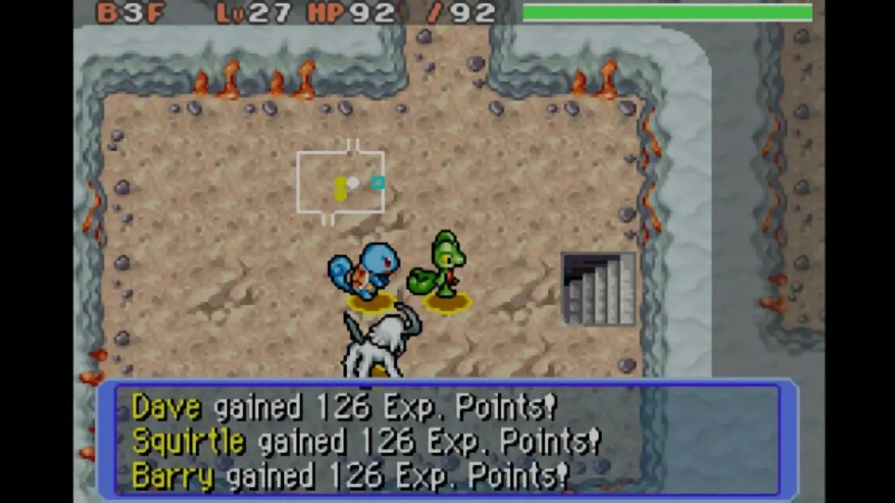 Pokémon Mystery Dungeon: Red Rescue Team, screenshot 1 of 3