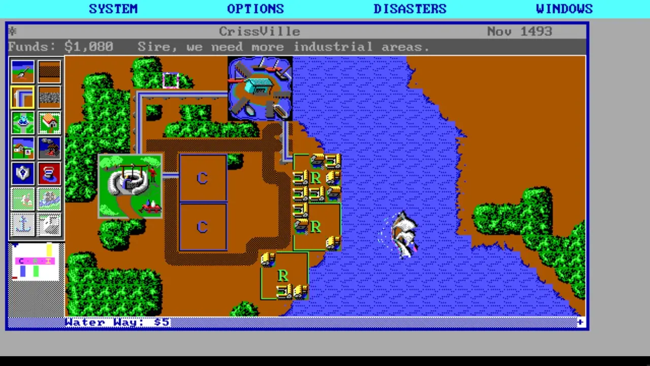 SimCity, screenshot 3 of 3