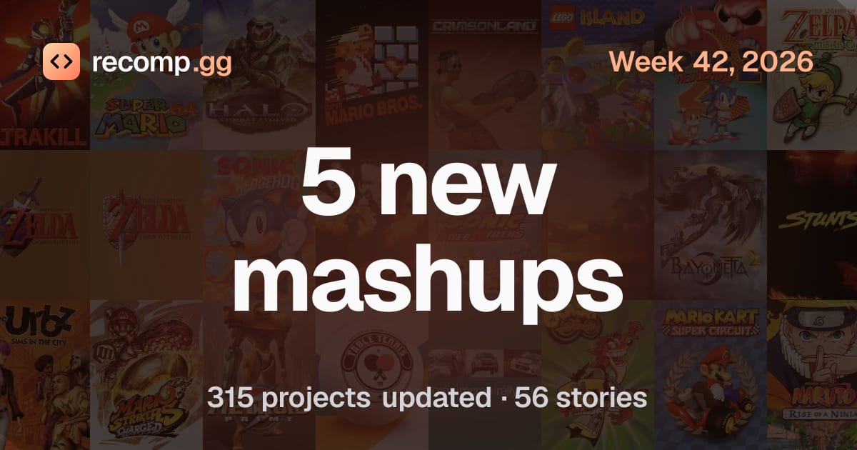 Week 42, 2026: 5 new mashups
